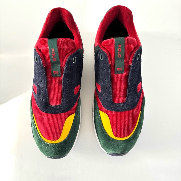 POLO RALPH LAUREN Men's Jogger Suede & Corduroy Sneaker - Picture 2 of 4